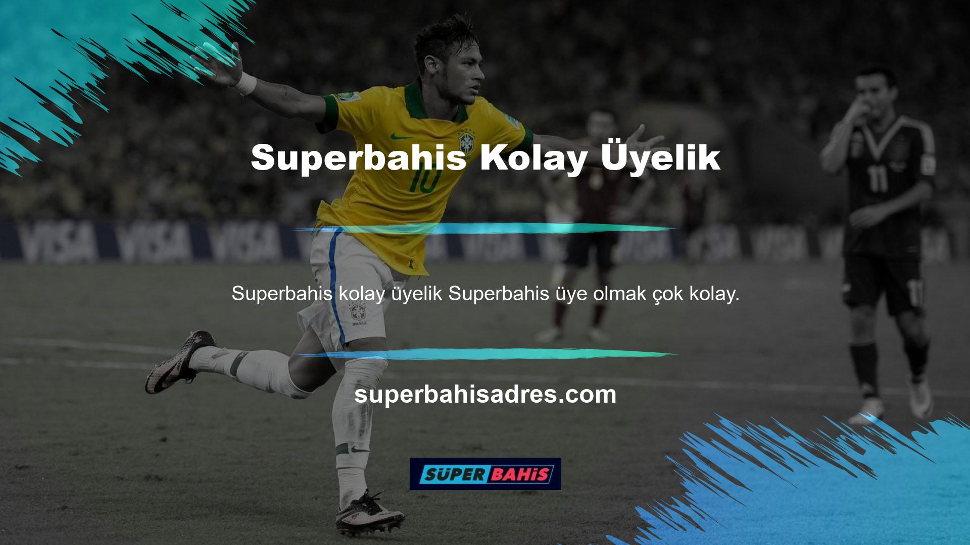Bunu yapmak için yapmanız gereken ilk şey, en son Superbahis giriş adresi olan Superbahis