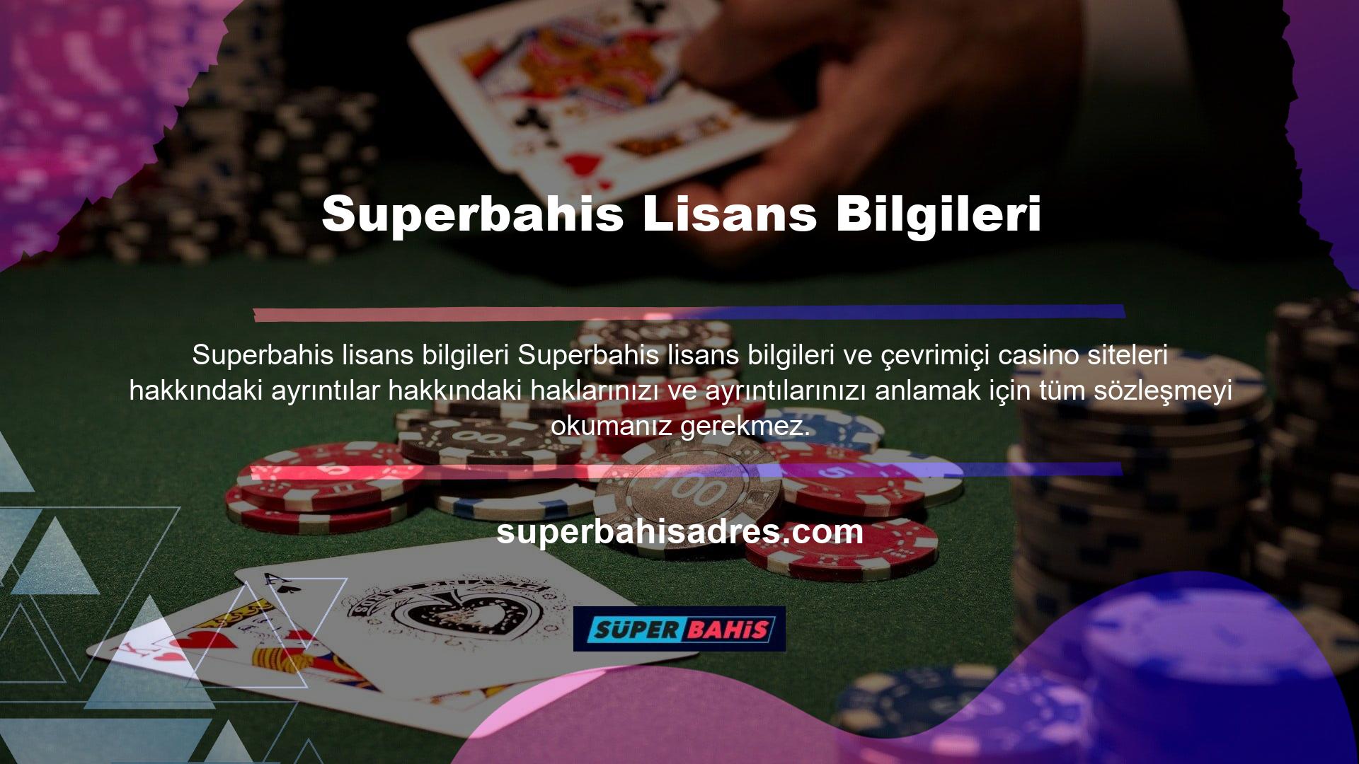 Sözleşme, şirket hakkında bir tanıtım ve genel bilgilerle başlar