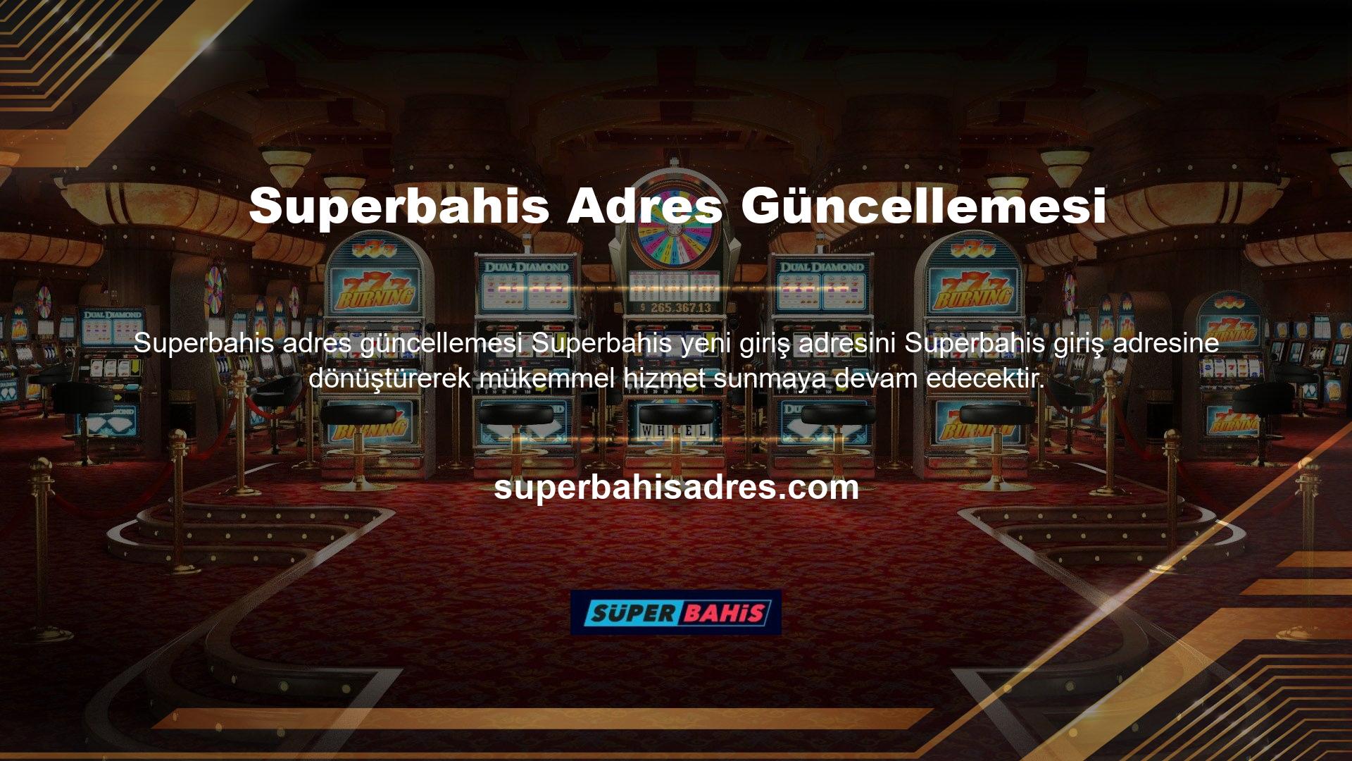 Bu adresi girmek için Superbahis kullanabilirsiniz