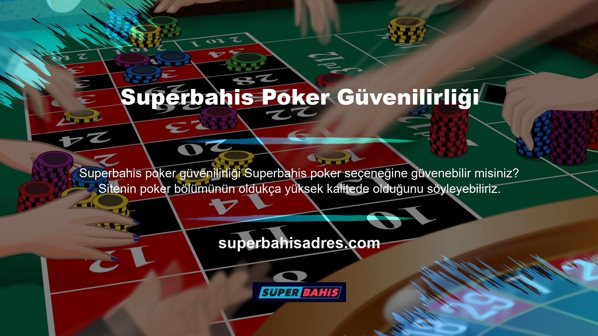 Pokerin bu kısmının Texas Hold’em ve Omaha Hold’em gibi farklı poker türleri var